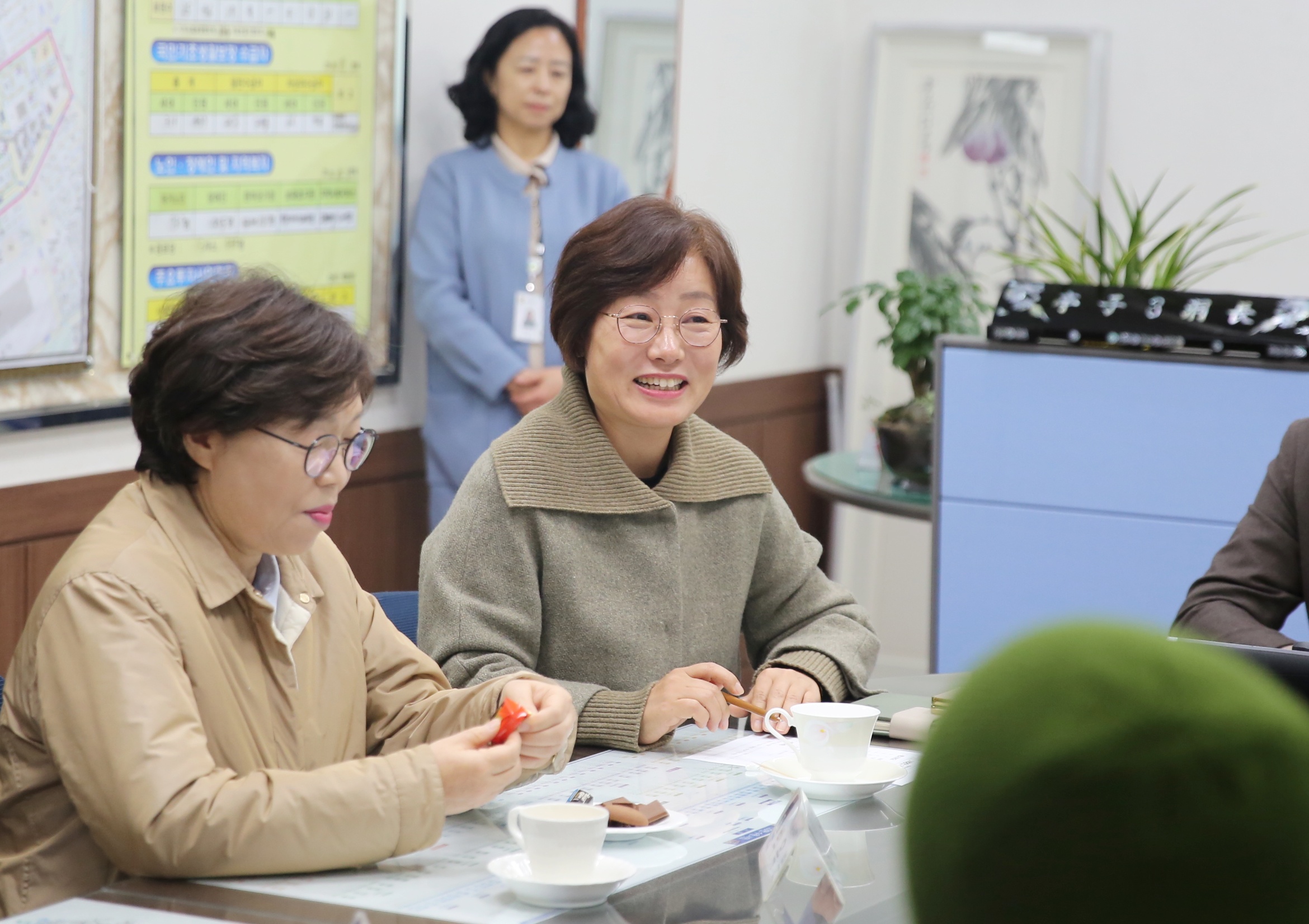 정자3동 사랑의 김장 나눔 전달식3번 사진